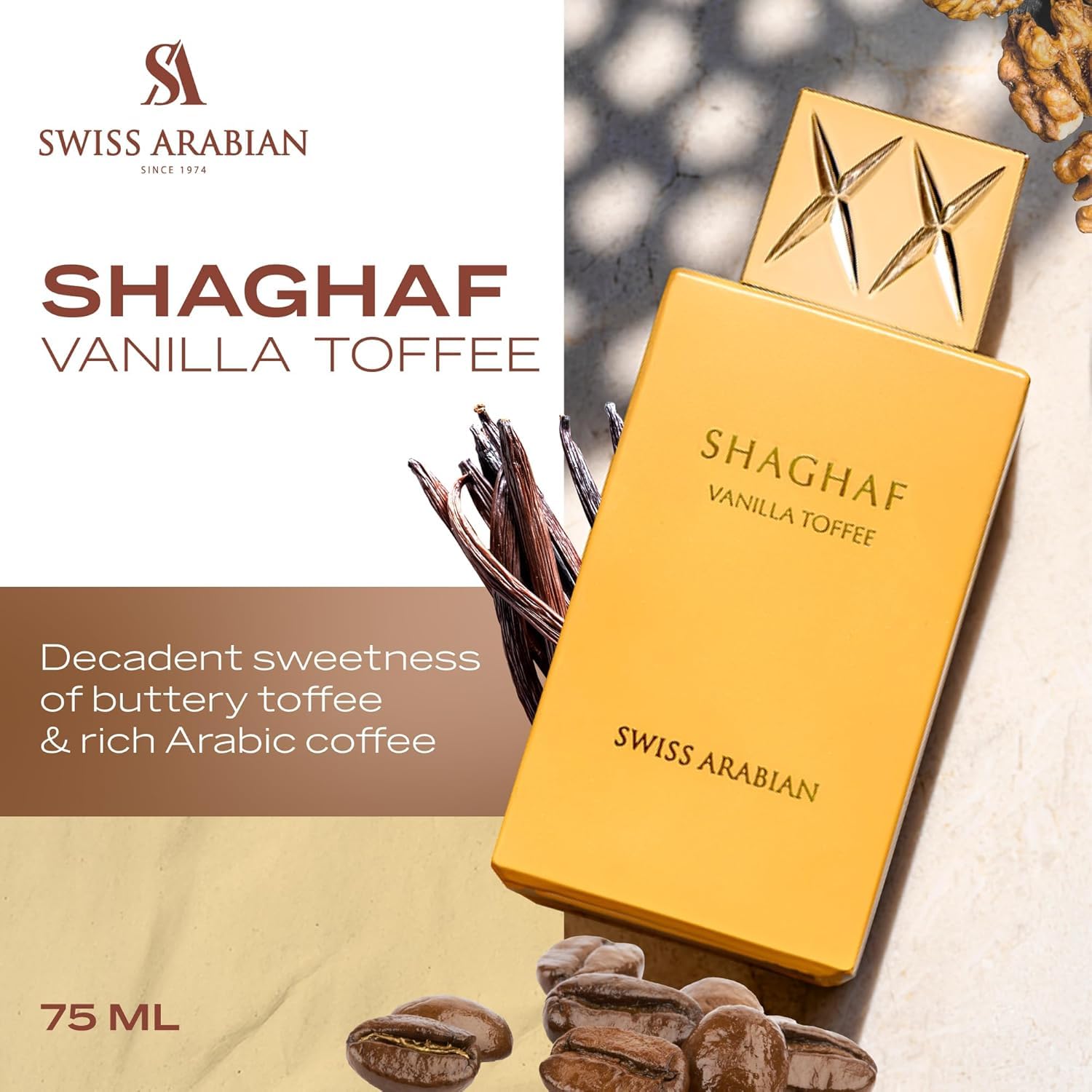 Shaghaf Vanilla Toffee Swiss Arabian
