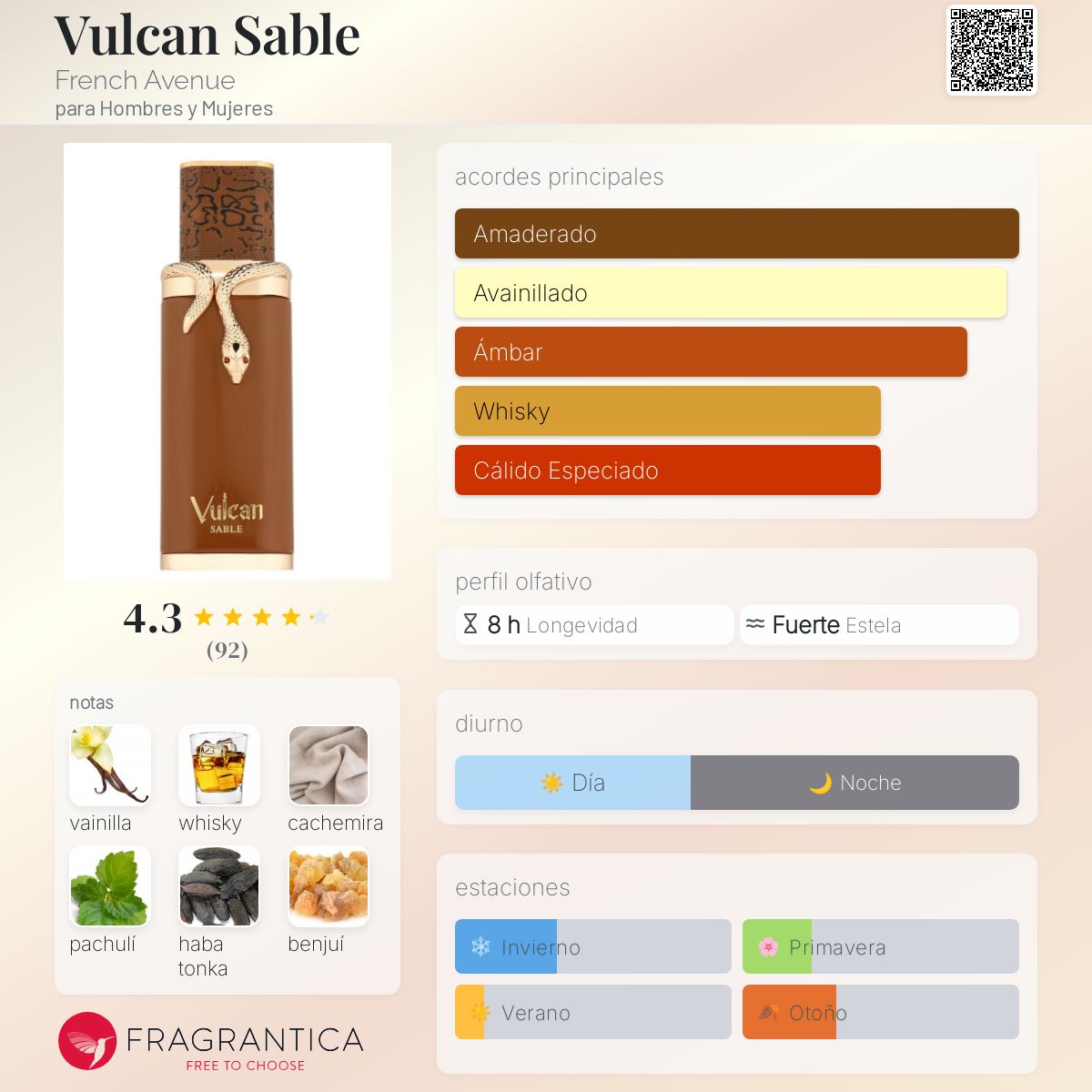 Vulcan Sable French Avenue