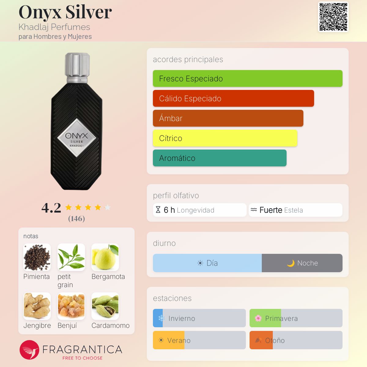 Onyx Silver Khadlaj