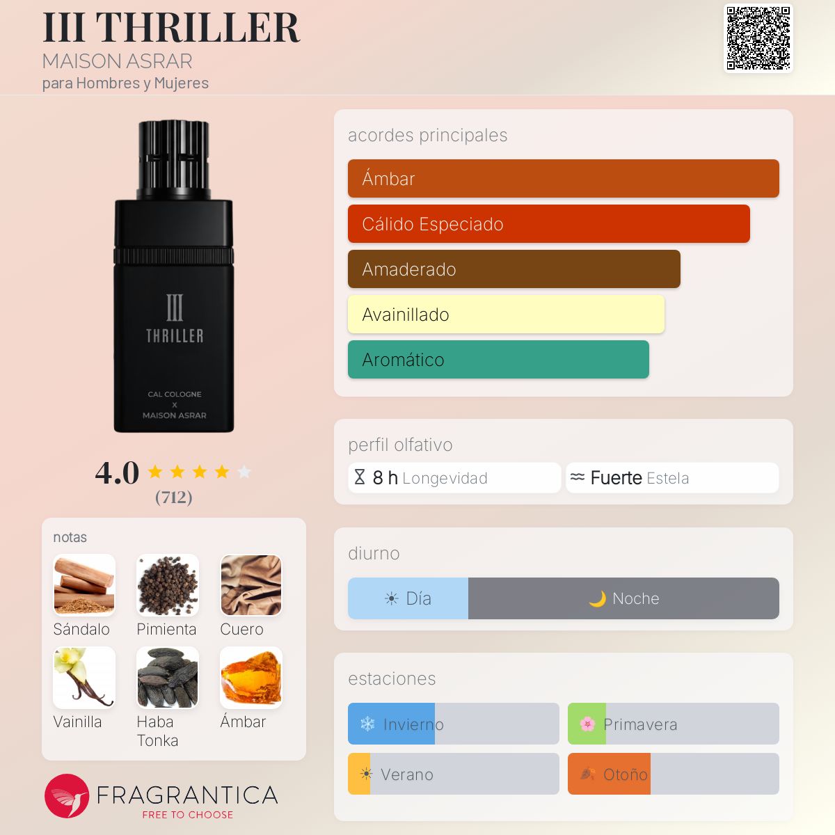 III THRILLER MAISON ASRAR