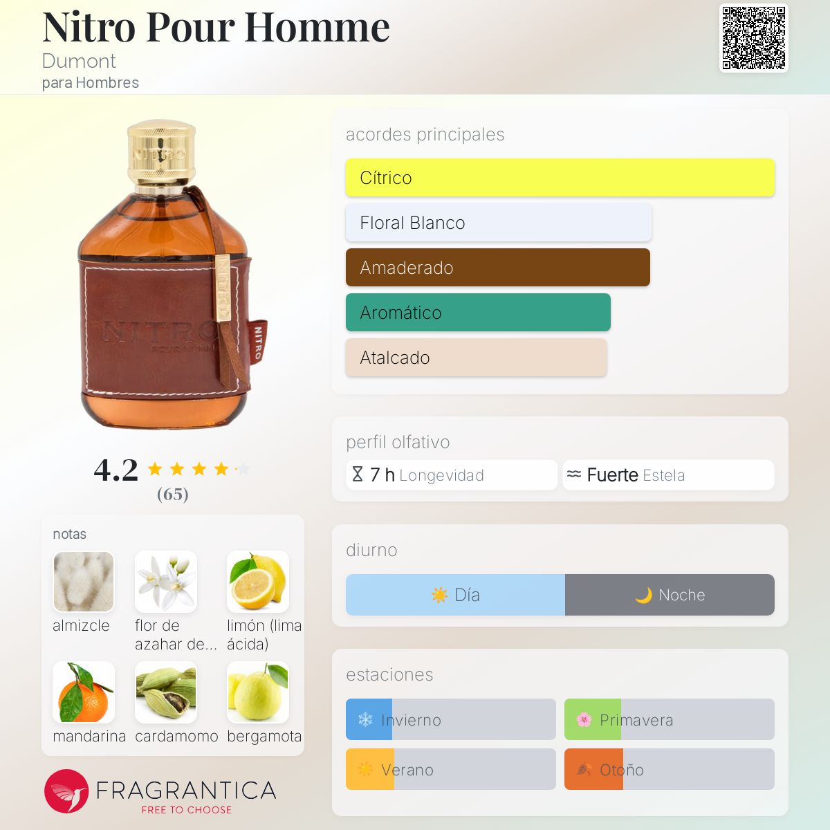 Nitro Pour Homme Dumont
