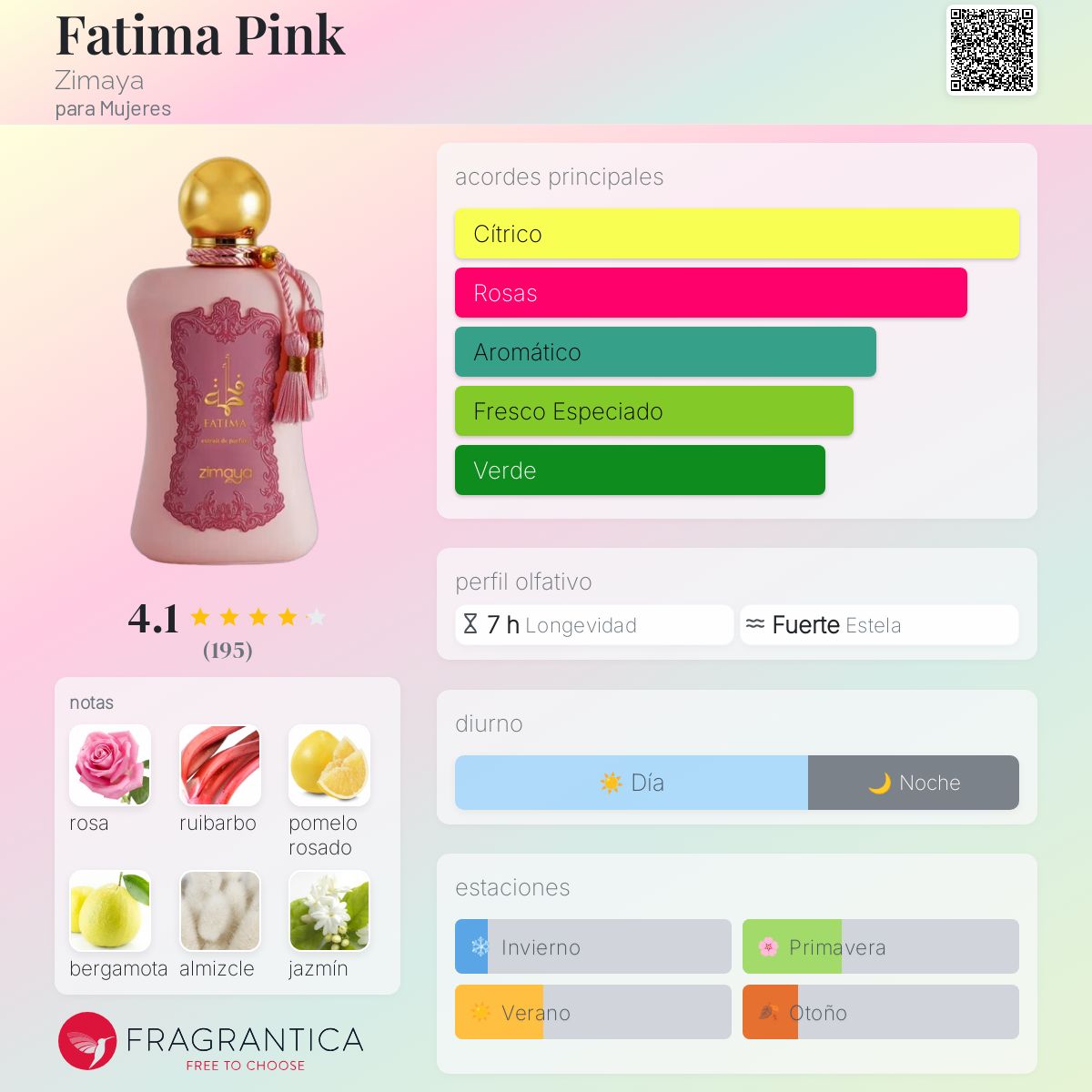 Fatima Pink Zimaya